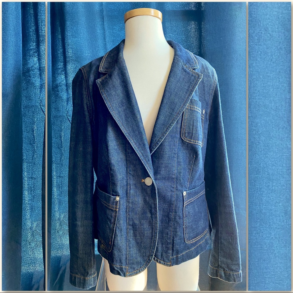 Isaac Mizrahi for Target Denim Blazer XL